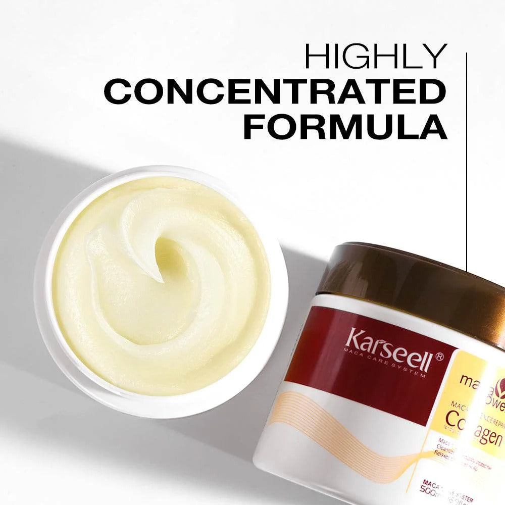 Karseell Collagen Hair Treatment Mask For Dry Damaged & All Hair Types - 500ml