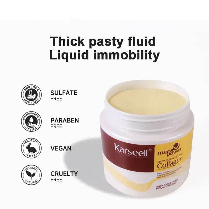 Karseell Collagen Hair Treatment Mask For Dry Damaged & All Hair Types - 500ml